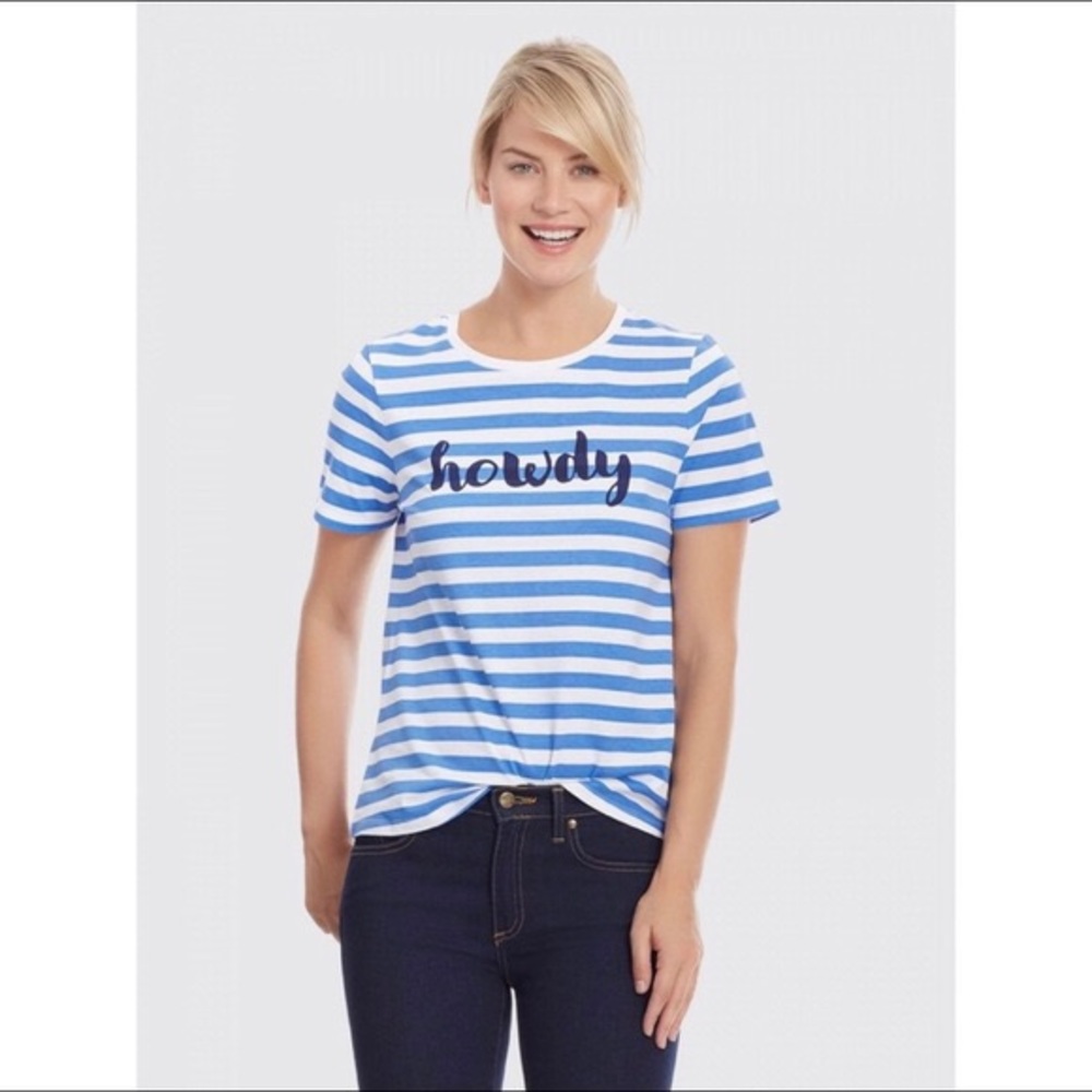 Draper James Howdy Tee